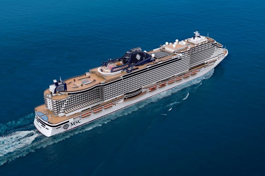 MSC Croisières prend possession du MSC Seashore