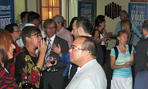 En soirée, le voyagiste recevait des partenaires VIP En soirée, le voyagiste recevait des partenaires VIP