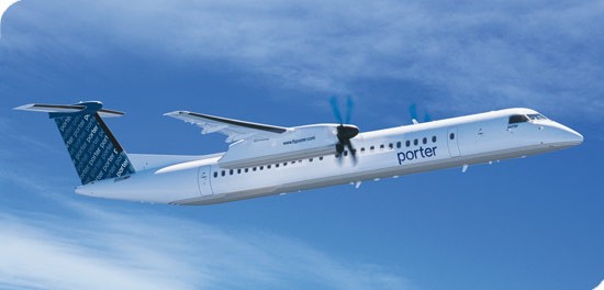 Un des Q400 de Porter Airlines