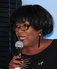 La directrice Amérique du Nord du CMT, Muriel Wiltord La directrice Amérique du Nord du CMT, Muriel Wiltord