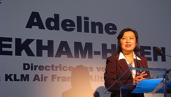 Adeline Piekham - Hsieh directrice des ventes d'Air France KLM Delta et Alitalia au Canada