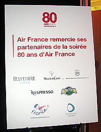 Air France célèbre avec l'industrie ses 80 printemps !