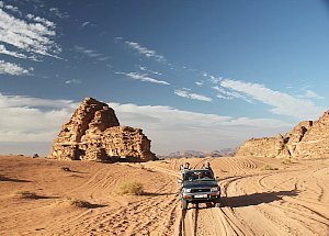 Le Wadi Rum est le désert qu'on voit dans le film Lawrence d'Arabie.