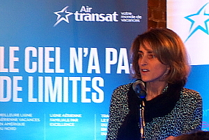 Annick Guérard directrice générale de Transat Tours Canada Annick Guérard directrice générale de Transat Tours Canada