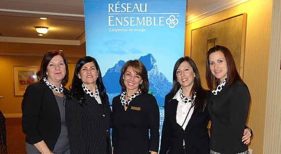 Lyne Côté, Nathalie Guay, Cathy Varrecchia, Véronique Dargy et Cynthia Galazzo de Réseau Ensemble Lyne Côté, Nathalie Guay, Cathy Varrecchia, Véronique Dargy et Cynthia Galazzo de Réseau Ensemble