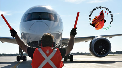 Air Canada se classe parmi les Meilleurs employeurs de Montréal pour la neuvième année de suite