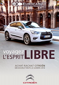 La Brochure électronique 2014 – sur la couverture la nouvelle Citroën DS4 – La Brochure électronique 2014 – sur la couverture la nouvelle Citroën DS4 –