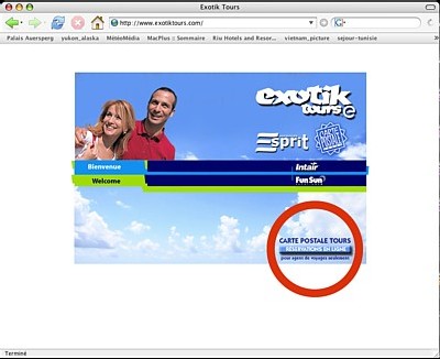 Introduction des réservations en ligne chez Carte Postale Tours Introduction des réservations en ligne chez Carte Postale Tours
