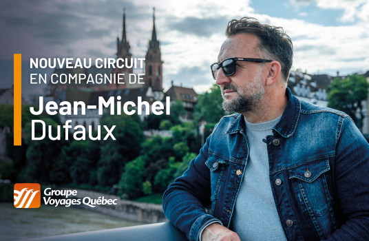 Groupe Voyages Québec et Jean-Michel Dufaux vous font découvrir les panoramas de la Suisse