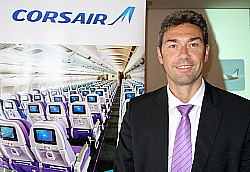 Pascal Gardin, directeur commercial de Corsair International Pascal Gardin, directeur commercial de Corsair International