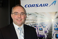 Thierry Briand, agent général (GSA) de Corsair International pour le Canada