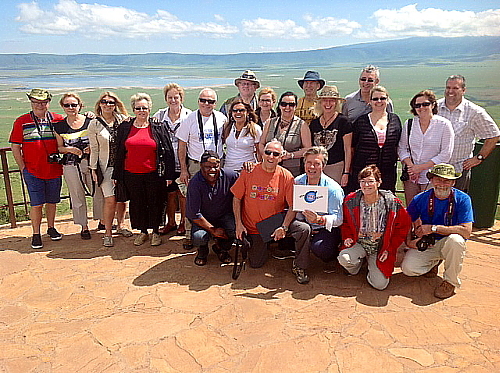 Au cratère du Ngorongoro