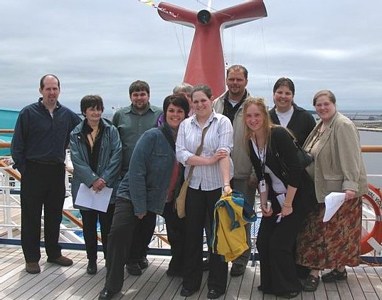 À bord du Victory à St Jean NB À bord du Victory à St Jean NB