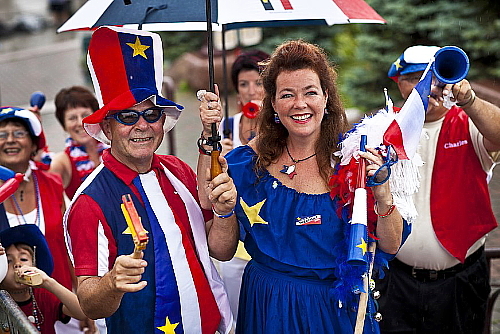 Plusieurs dizaines de milliers de festivaliers sont attendus dans le Maine pour la Fête nationale des Acadiens, le 15 août. (cr. photo:Tourisme Nouveau-Brunswick, Canada)