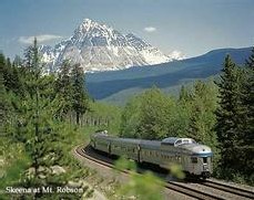 Le nord-ouest du Pacifique en train avec le Skeena de Via Rail