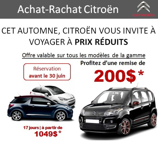 Promotions de juin chez Eurocar TT