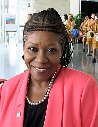 Muriel Wiltord, directrice du bureau de la promotion de la Martinique pour les Amériques