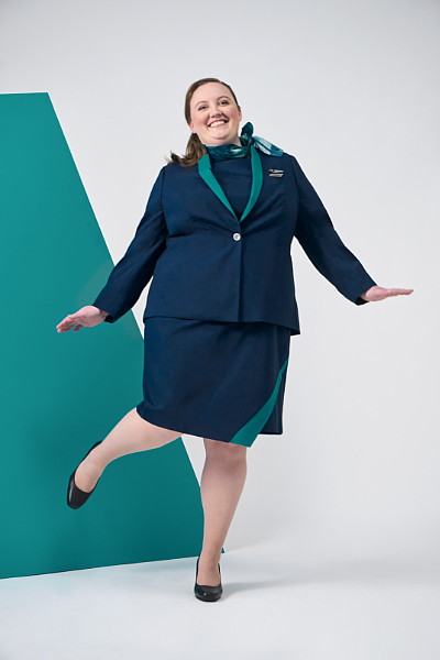 WestJet lance des uniformes inclusifs pour le genre et le corps en première ligne