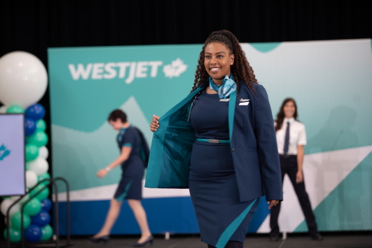 WestJet lance des uniformes inclusifs pour le genre et le corps en première ligne