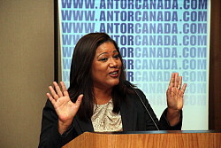 Cossette Garicia, représentante de l'Office de tourisme de la République Dominicane.