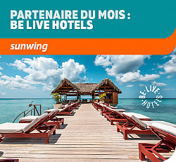 Sunwing célèbre les nouveaux Avantages Be Live destinés aux Canadiens offerts par la chaîne hôtelière Be Live Hotels, avec la publication d’une nouvelle brochure numérique et des incitatifs exclusifs pendant le mois d’octobre Sunwing célèbre les nouveaux Avantages Be Live destinés aux Canadiens offerts par la chaîne hôtelière Be Live Hotels, avec la publication d’une nouvelle brochure numérique et des incitatifs exclusifs pendant le mois d’octobre