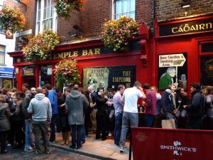 Temple Bar est devenu l’arrondissement branché de la capitale.