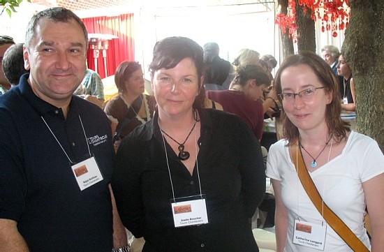 La délégation de Tours Chanteclerc: Régis Boileau, Josée Boucher et Catherine Longpré La délégation de Tours Chanteclerc: Régis Boileau, Josée Boucher et Catherine Longpré
