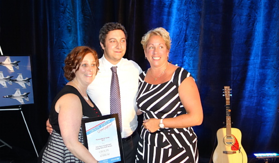 Kathy Gouin et Lisette Fortin, récipendaires du trophée Personnalités de l'année Kathy Gouin et Lisette Fortin, récipendaires du trophée Personnalités de l'année