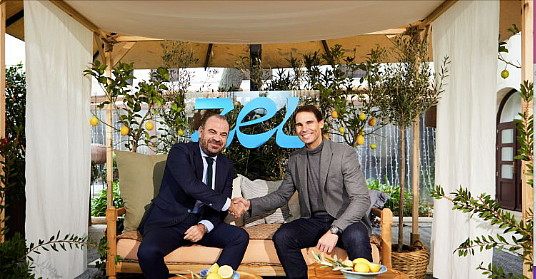 Gabriel Escarrer et Rafael Nadal ont présenté ce 15 décembre 2022 à Madrid la nouvelle marque ZEL.