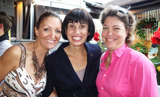 Marine Kaysen, directrice marketing & communication Club Med Canada; Stéphanie Segoura, directrice générale de l'hôtel Sofitel Montréal Le Carré Doré et Armelle Tardy-Joubert directeur Canada d'Atout France. Marine Kaysen, directrice marketing & communication Club Med Canada; Stéphanie Segoura, directrice générale de l'hôtel Sofitel Montréal Le Carré Doré et Armelle Tardy-Joubert directeur Canada d'Atout France.