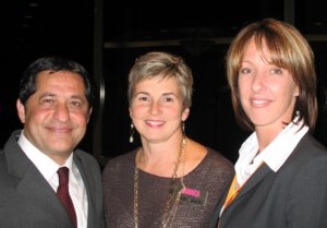 Sam Char, Louise Paquette du bureau de tourisme de la Jamaique et Sylvie Murdoch Sam Char, Louise Paquette du bureau de tourisme de la Jamaique et Sylvie Murdoch