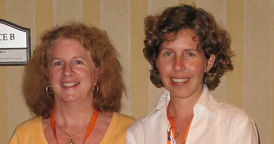 Louise Laliberté du Bureau de tourisme de Cuba et Madys Garcia Càceres de Cubanacan Louise Laliberté du Bureau de tourisme de Cuba et Madys Garcia Càceres de Cubanacan