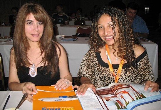 Judith Morin et Marleny Salazar de Voyages Break Away Tours