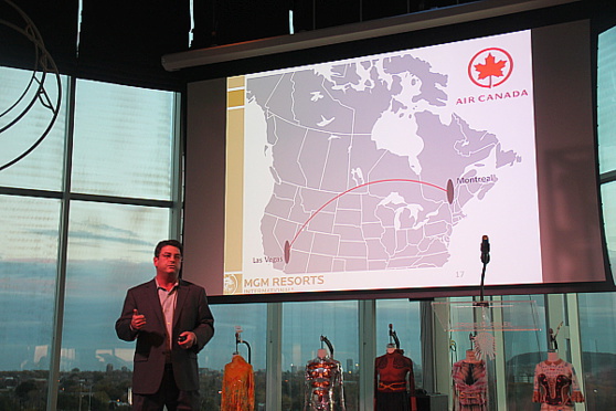 Jeff Eisenhart, vp Loisir, ventes et marketing MGM Resorts. Jeff Eisenhart, vp Loisir, ventes et marketing MGM Resorts.