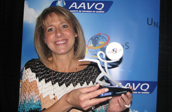 Louise Fecteau directrice commerciale de Transat Tours au Québec Louise Fecteau directrice commerciale de Transat Tours au Québec