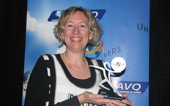 Annick de Courval présidente de l'agence Inter Voyages – Rimouski