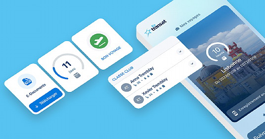 L’application mobile d’Air Transat fait peau neuve