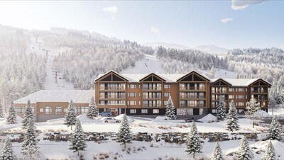 Le Massif de Charlevoix dévoile un nouveau projet immobilier d'envergure de type appartement-hôtel