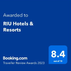 Booking.com décerne 60 prix à RIU Hotels & Resorts