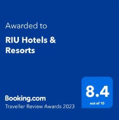 Booking.com décerne 60 prix à RIU Hotels & Resorts Booking.com décerne 60 prix à RIU Hotels & Resorts
