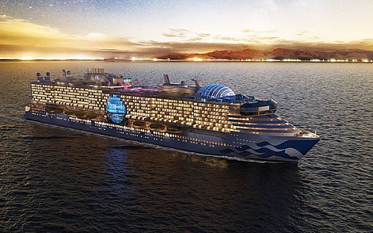 Princess Cruises a révélé le nom de son deuxième navire de croisière de classe Sphere