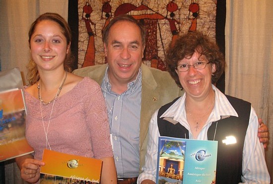 Le salon Addison était de passage hier à Montréal Le salon Addison était de passage hier à Montréal