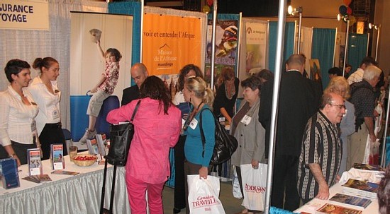 Le salon Addison était de passage hier à Montréal Le salon Addison était de passage hier à Montréal