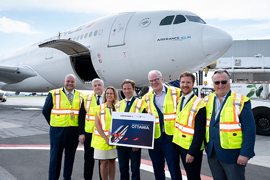 Air France inaugure sa liaison directe Paris-Charles de Gaulle - Ottawa