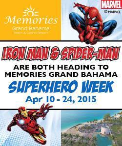 Vacances Sunwing annonce la nouvelle semaine des superhéros au Memories Grand Bahama Beach & Casino Resort Vacances Sunwing annonce la nouvelle semaine des superhéros au Memories Grand Bahama Beach & Casino Resort
