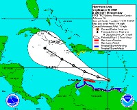 Ivan menace Cancun, Isla Mujeres et Cozumel