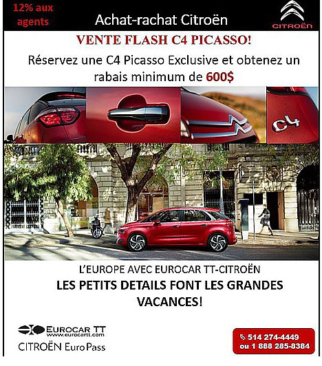 Achat-Rachat Citroën : vente C4 Picasso !