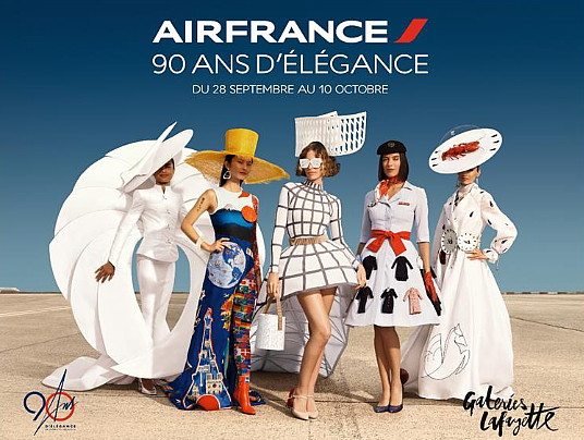 Air France célèbre 90 ans d’élégance