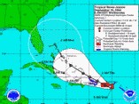 La tempête tropicale Jeanne balaie la République Dominicaine