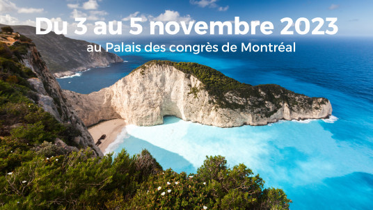 Le Salon International Tourisme Voyages est de retour du 3 au 5 novembre au Palais des congrès de Montréal